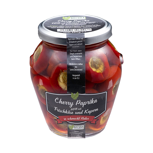 Produktbild Cherry Paprika Frischkäse Kapern