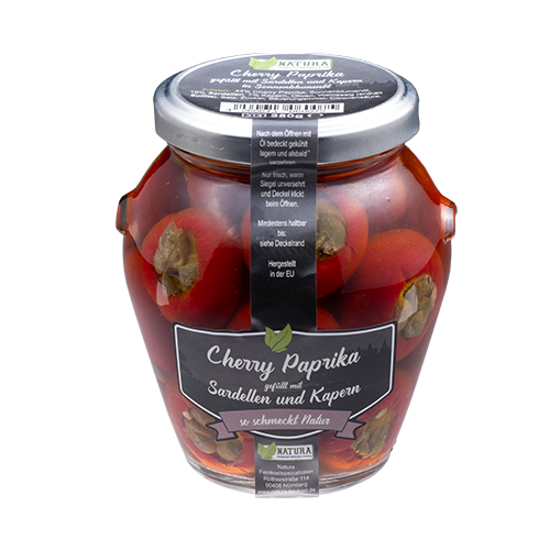 Produktbild Cherry Paprika Sardellen und Kapern