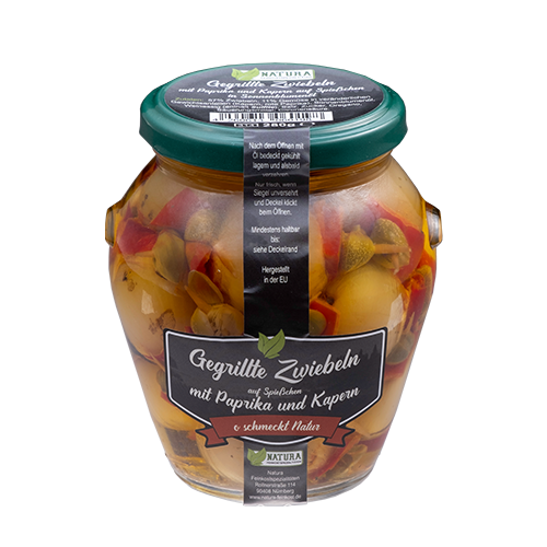 Produktbild Gegrillte Zwiebeln mit Paprika und Kapern
